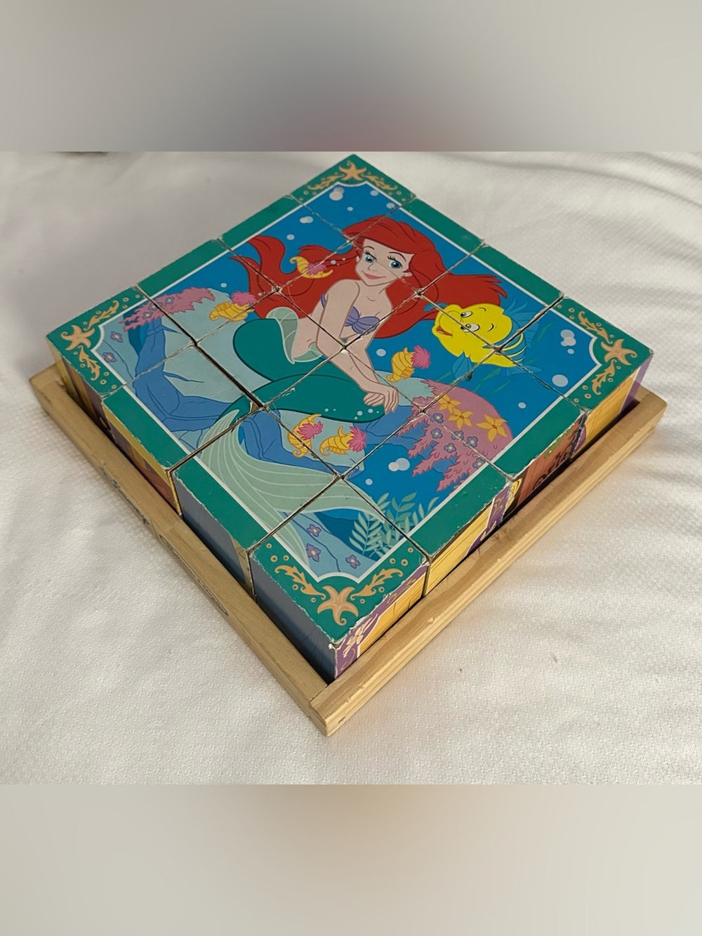 Disney • Melissa & Doug • heavyweight wooden block puzzle